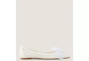 Stuart Weitzman BLUSHING BOW FLAT