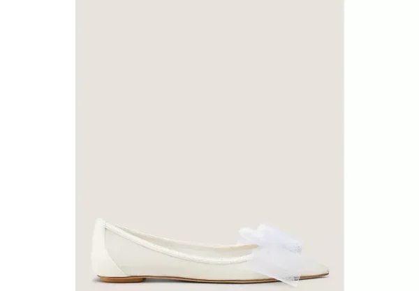 Stuart Weitzman BLUSHING BOW FLAT