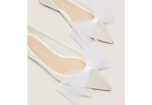 Stuart Weitzman BLUSHING BOW FLAT