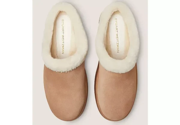 Stuart Weitzman NELLIE PEARL FLATFROM MULE
