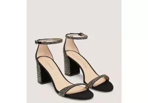 Stuart Weitzman NUDIST SHINE BLOCK 75