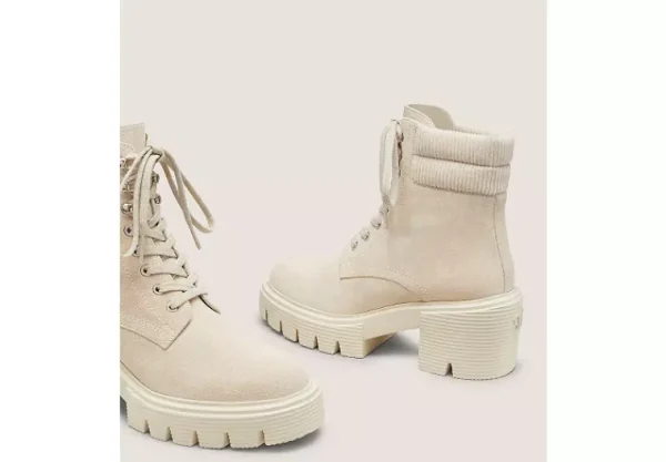 Stuart Weitzman SOHO LACE-UP BOOTIE